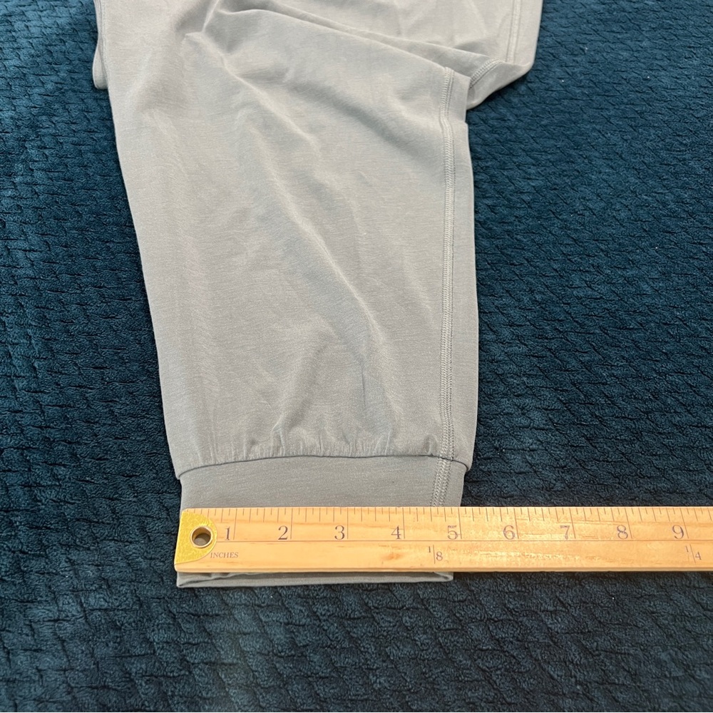 Women’s Slate Blue Jogger Track Pants - Drawstring Waist - Picture 15 of 16
